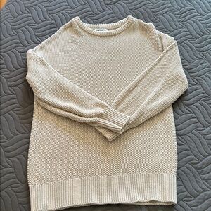 🥶Old Navy Cream Knit Oversized Sweater